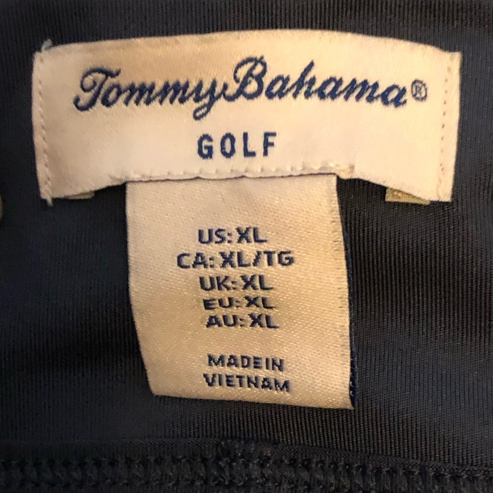 Tommy Bahama Golf Skort Grey with Tropical Side Print, Size XL - Picture 4 of 7